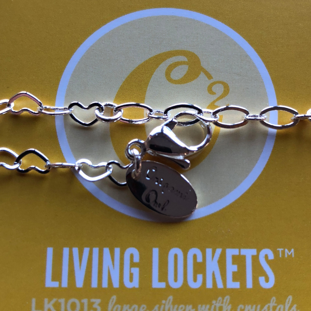 3pc Set! O2 Locket, Chain & Love Window Plate Set! - Picture 5 of 8